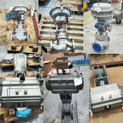 Позиционер модулирующей лампы с ракетой -носителем тома Samson 3755 пневматической и KOSO EPA800