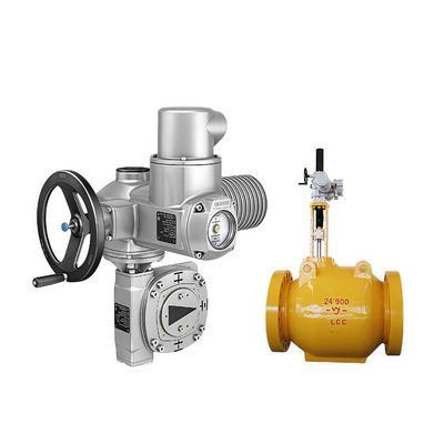 Электрический аксиальный проточный клапан из нержавеющей стали