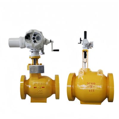 Электрический аксиальный проточный клапан из нержавеющей стали