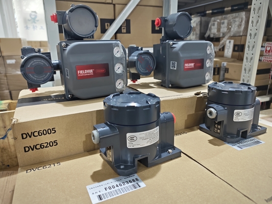 Китай Пневматический клапан управления с контроллером клапана Fisher DVC6205+DVC6215 Дальний датчик путешествия Разделенный тип клапана позиционировщик