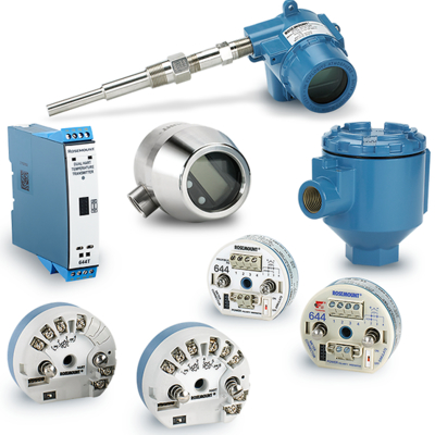 Emerson Rosemount 644 DIN Железнодорожный температурный передатчик HART для нефтехимии