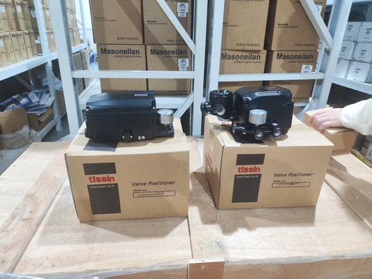 Пневматические шаровые клапаны с корейским оригиналом Tissin TS800/TS805 Intelligent Smart Positioner и SMC AW20 Filter Regulator
