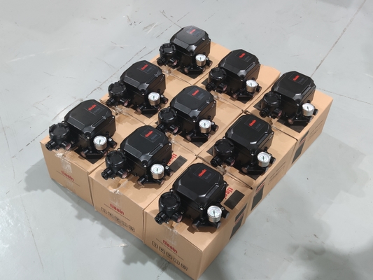 Пневматические шаровые клапаны с корейским оригиналом Tissin TS800/TS805 Intelligent Smart Positioner и SMC AW20 Filter Regulator