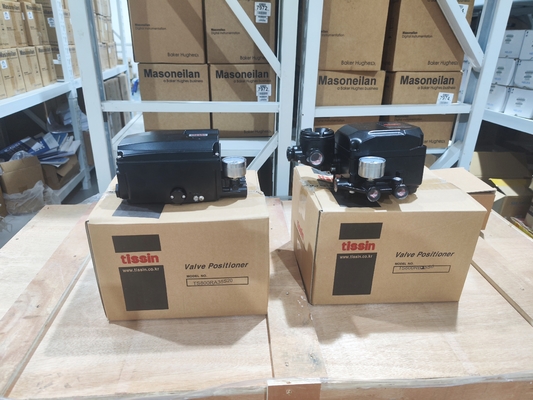 Шаровые краны с оригинальным электропневматическим позиционером Tissin TS600 с концевым выключателем и фильтром-регулятором IMI NORGREN B64G