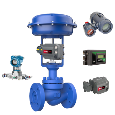Новый пневматический клапан управления Spirax Sarco клапан и Rosemount передатчик Fisher DVC2000/DVC6200 и Fisher DL3010 цифровой контроллер уровня