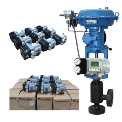 Masoneilan SVI2 Умный позиционирующий клапан с HART6 коммуникацией 4-20mA