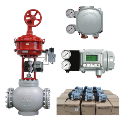 Masoneilan SVI2 Цифровой позиционировщик клапана 4-20mA Крутка питается 1,4-8 бар