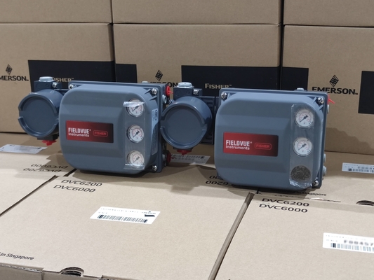 Цифровой позиционер клапана Fisher FIELDVUE DVC6200, одностороннего и двустороннего действия, с коммуникацией HART