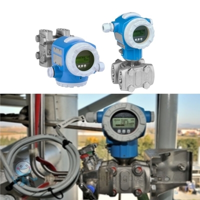 Liquid Flow Control Flow Meter Endress Hauser Deltabar PMD75 Differential Pressure Transmitter Sensor
