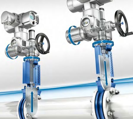 Электрический привод AUMA SA серии многооборотный 40-2000 Нм IP67/IP68