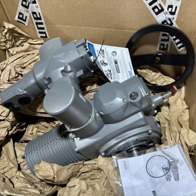Электрический привод AUMA SA+GS с редуктором, крутящий момент 34-13500 Нм
