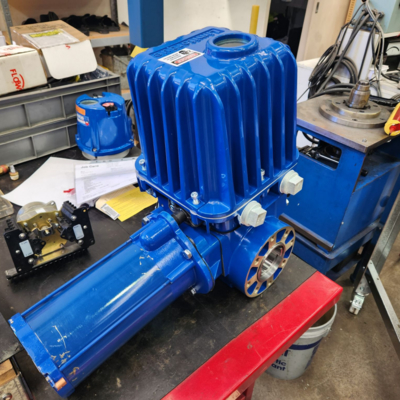 Электрический привод Flowserve Limitorque L120 многооборотный, крутящий момент 60000 футо-фунтов