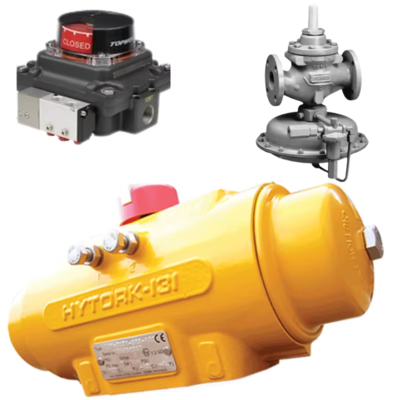 Hytork Excel XL Pneumatic Actuator 5.6 Bar ISO 5211 Mount