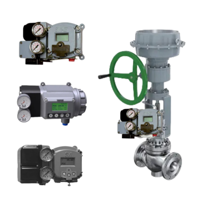 Pneumatic Spiraxsarco Control Valve and MASONEILAN SVI2 Digital Valve Positioner and Regulator 67DFR