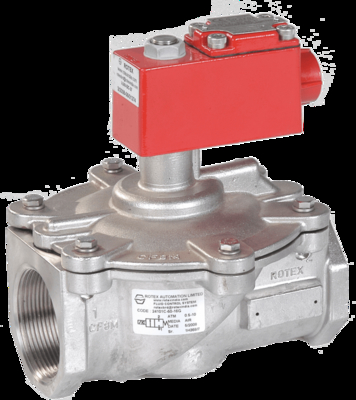 New Rotex 2/2 Way 3/2 Way 24101 24101V01 24102 30172 Gas Air Solenoid Valve Pilot Operated Solenoid Valve Supplier