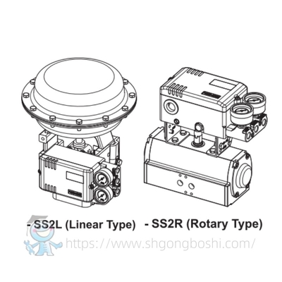 Поставщик запасов Контроллер клапана из нержавеющей стали Power-Genex SS2 SS2SL SS2SR
