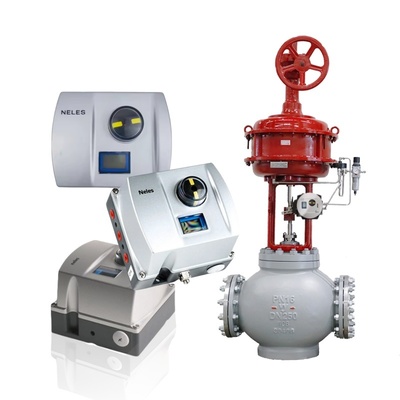 Valmet Intelligent Valve Controller  Neles ND9000 Industrial Valve Positioner China Pressure Balanced Single Seat Control Valve