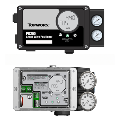 Original Emerson TopWorx PD100 PD200 Smart Valve Positioner Feedback Customized Pneumatic Control Valves 