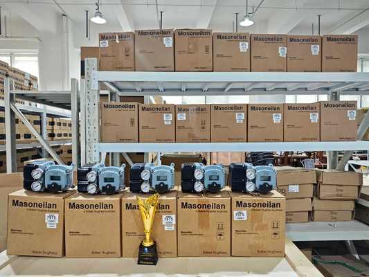 Роторный регулирующий клапан Masoneilan серии 35002 Camflex, цифровой позиционер клапана Masoneilan SVI2 SVI3