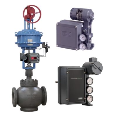 Fisher 3610/3620J/3620JP Valve Positioner and DVC6200 SIS Fisher 3582i Controller with 220 V Operating Voltage for Pneumatic Control Valve Systems