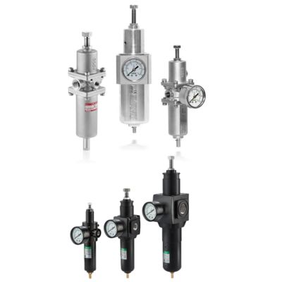 Регулятор фильтра сжатого воздуха Emerson ASCO 342A 641/2/3 серии, регулирующий клапан давления