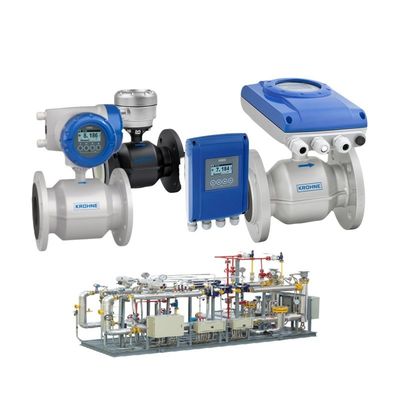 Process Control Meter KROHNE OPTIFLUX 2050 2100 2300 Electromagnetic Flow Meter Factory Price for Water Treatment