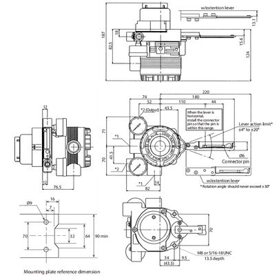 Поставщик запас Azbil Control Valve AVP300 AVP301 AVP302 AVP307 Умный цифровой позиционировщик клапана с диагностикой