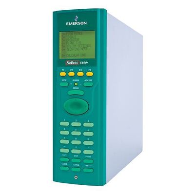 Emerson FloBoss S600+ Flow Computer AGA-Compliant Real-Time Flow Measurement System Multi-Stream Custody Transfer Metering