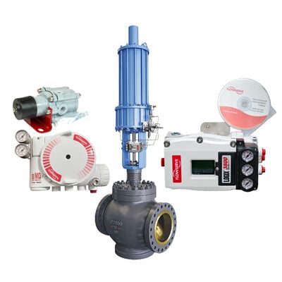 Оригинальный цифровой пневматический позиционировщик клапана с двумя проводами 4-20 MA Вводный поток Logix 3200MD 3800 контроллер клапана