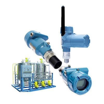 Розмаунт 3408 Радарный уровень передатчик Неконтактный радар Вода Химические резервуары для хранения Мониторинг передатчик