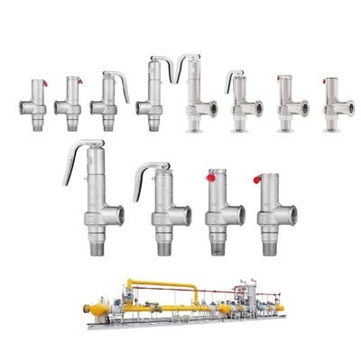 Совершенно новый VYC 995 985 964 Защитный клапан Паровой воздушный газ Промышленный клапан для понижения давления для котлов