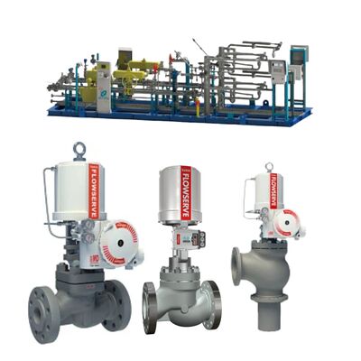 Клапки управления Flowserve Mark One с цифровым позиционировщиком Logix 3800 3200 520 420