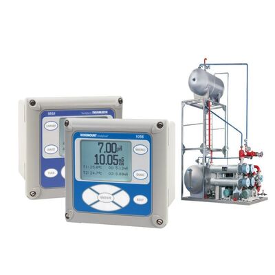 Двойной вход PH ORP многопараметрический анализатор измерений Emerson Rosemount 1056 4 проволочный передатчик HART передатчик связи