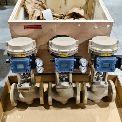 Original Samson 3277 Pneumatic Diaphragm Actuator 3241 Globe Valve Body 3725 Valve Positioner