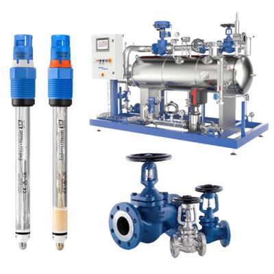 Потенциометрический анализ жидкости Endress Hauser CPS11E-UR7AAA2 и сильфонный клапан Spiraxarco BSA2T BSA3T для воды и сточных вод