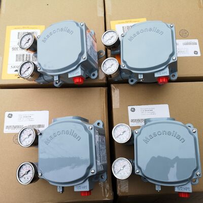 Masoneilan SVI1000G/IM intelligent valve positioner with magnetic feedback function, paired with Rotork Fairchild M22 pneumatic relay