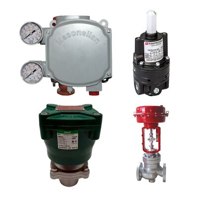 Масонэйлан клапан управления SVI1000 серии клапан позиционировщик SVI1000G/IM/SW позиционировщик + Fairchild M25 реле и ASCO соленоидный импульс клапан NFG353D132 24VDC