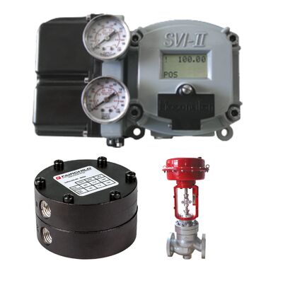 Masoneilan SVI2/SVI2 АП клапан позиционировщик SVI2AP-21113111 Однодействующий, HART связь + Fairchild Model 90 низкое давление селекторный реле, оригинальный запас доступен.