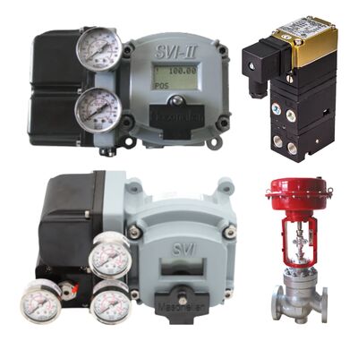 Rotork Fairchild T7800 I/P преобразователь + Masoneilan SVI2 AP/SVI2 серии SVI2AP-22123111 двойного действия интеллектуальный позиционировщик клапана, на складе.
