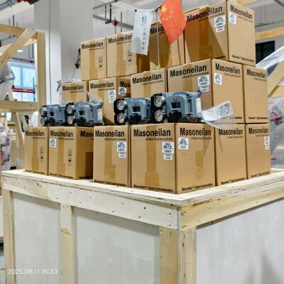 Rotork Fairchild T7800 I/P преобразователь + Masoneilan SVI2 AP/SVI2 серии SVI2AP-22123111 двойного действия интеллектуальный позиционировщик клапана, на складе.