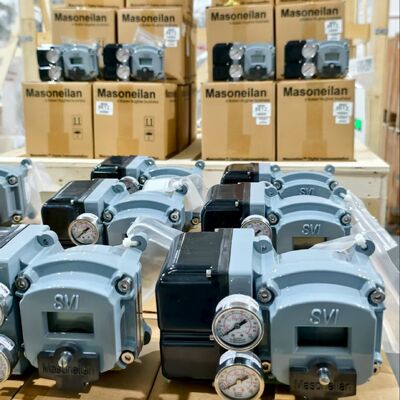 Rotork Fairchild T7800 I/P преобразователь + Masoneilan SVI2 AP/SVI2 серии SVI2AP-22123111 двойного действия интеллектуальный позиционировщик клапана, на складе.
