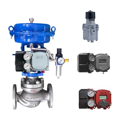 New and High Quality Pneumatic Control Valve Masoneilan Positioner SVI2 4700E Pneumatic Controller and ASCO Solenoid Valve
