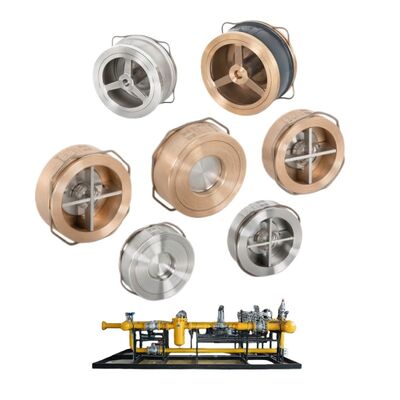 Химический трубопровод, обратный клапан из нержавеющей стали, сертифицированный CE, OEM-клапан VYC, дисковый поршневой обратный клапан для нефтегазовой отрасли, высокое давление