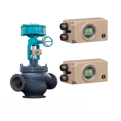 ASCO Solenoid Valves and Samson 3730-3 Electropneumatic HART Valve Positioner Valve Controller