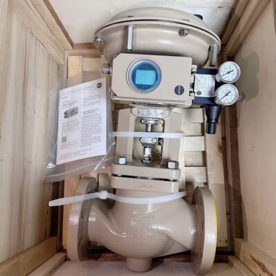 Промышленный процесс Низкое давление Глобусный клапан 3241 SAMSON 3756 Высокий поток Пневматический объемный бустерный клапан