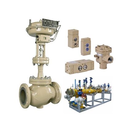 SAMSON 3241 Промышленное резьбовое сиденье Пневматический глобус клапан SAMSON 3756 Объемный бустер