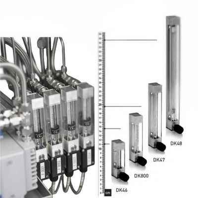 Krohne DK46 DK47 DK48 DK800 Переменный площадный потокомер Газовые жидкости Промышленный процесс мониторинг
