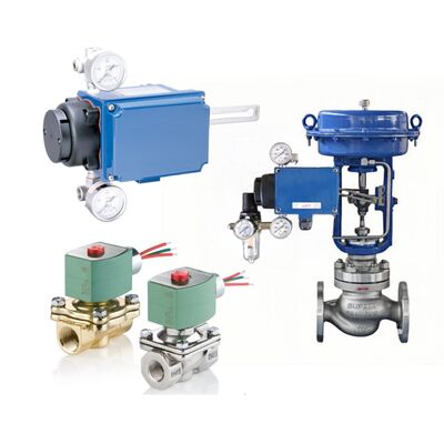 ASCO Solenoid Spool Valves and Azbil 100 Series Model AVP100 102 Smart Valve Positioner Valve Controller (Аско) Соленоидный катушек клапанов и Azbil 100 серии Модель AVP100 102 Умный клапан позиционировщик клапан контроллер
