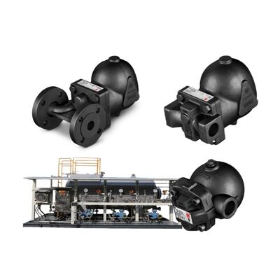 Industrial Stainless Steel Thermostatic Steam Trap with 400℃ Max Temperature and 42 bar Pressure Range