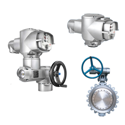 Chinese Ball Valve Butterfly Valve and Auma SQ Series Part-turn Actuators with AM Control Unit